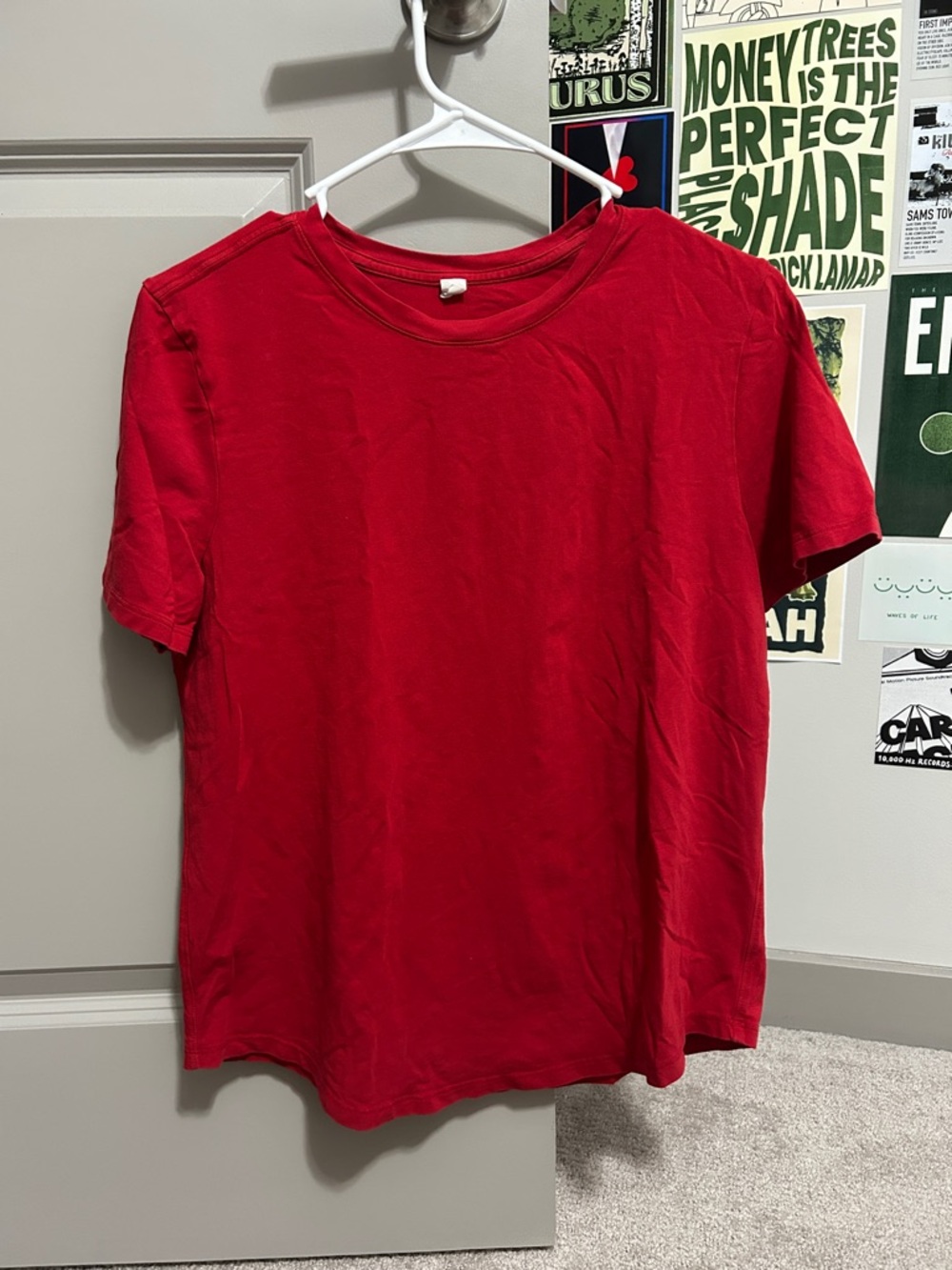 Lululemon Red Workout Top